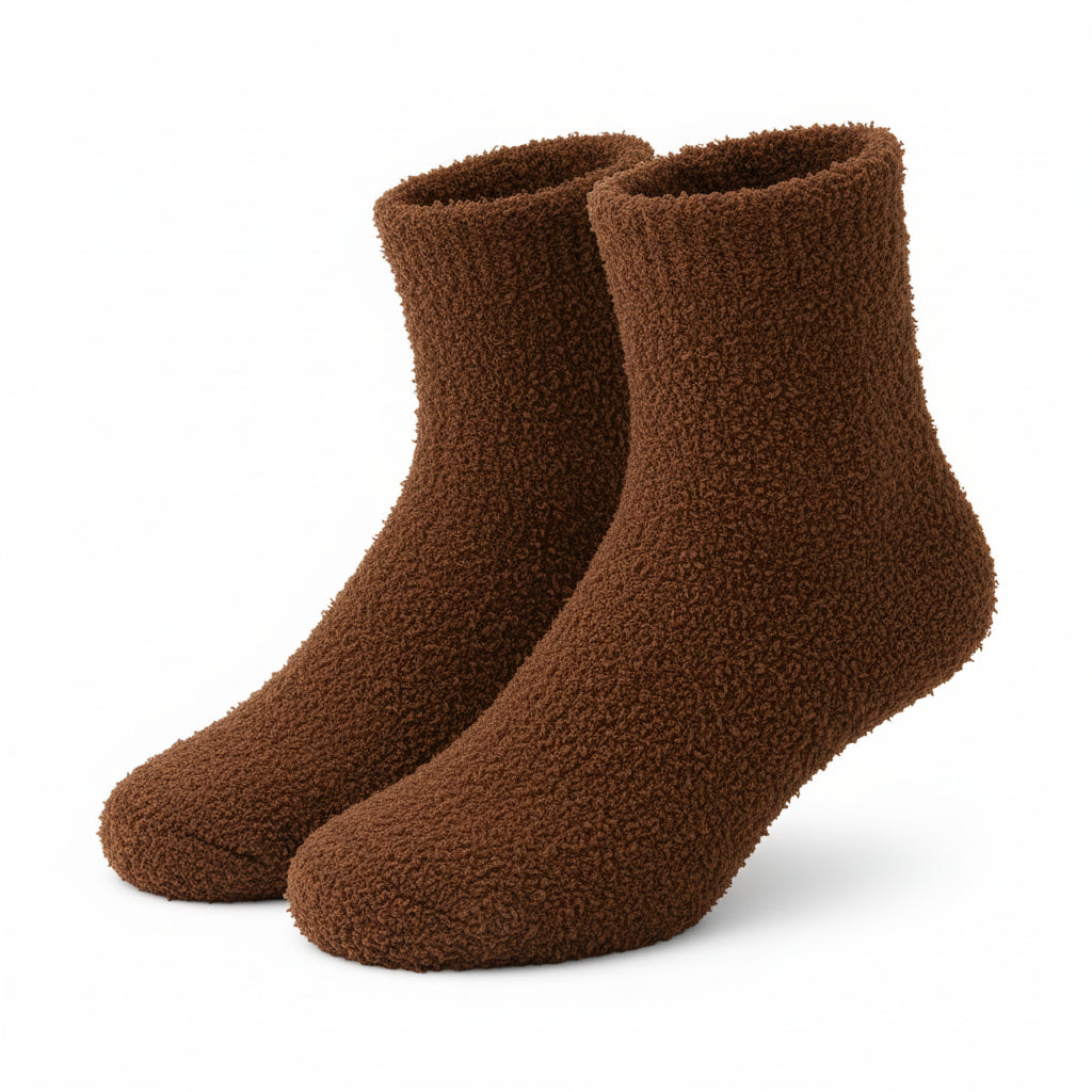 PLUSHÉ Cozy Furry Socks